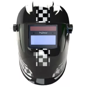 Maschera per saldatura a cristalli liquidi Racing Black S3