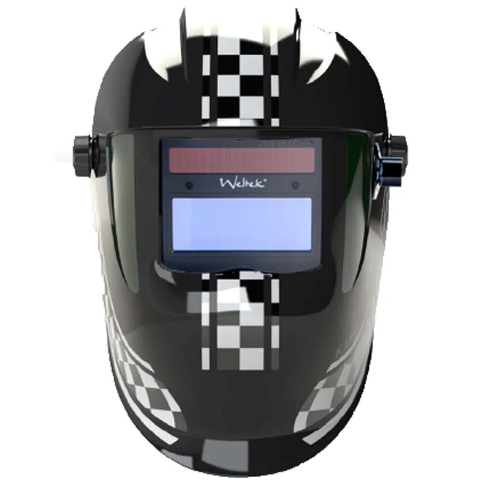Maschera per saldatura a cristalli liquidi Racing Black S3