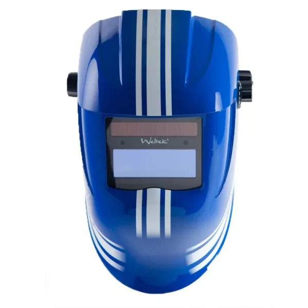Maschera per saldatura a cristalli liquidi Racing Blue S3