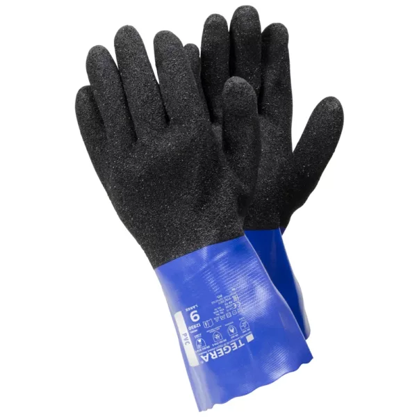 Guanti in PVC per protezione da prodotti chimici